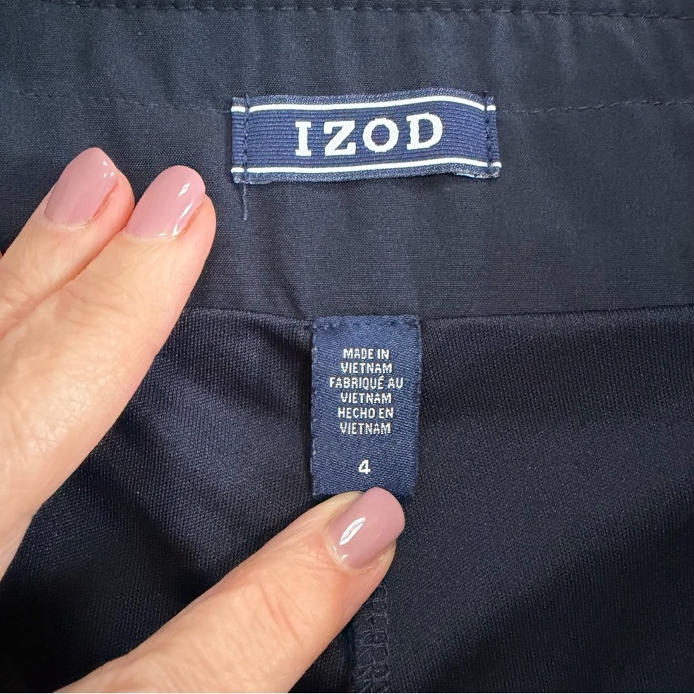 Izod Navy Golf Athletic Skirt Skort Size 4 - Picture 2 of 11